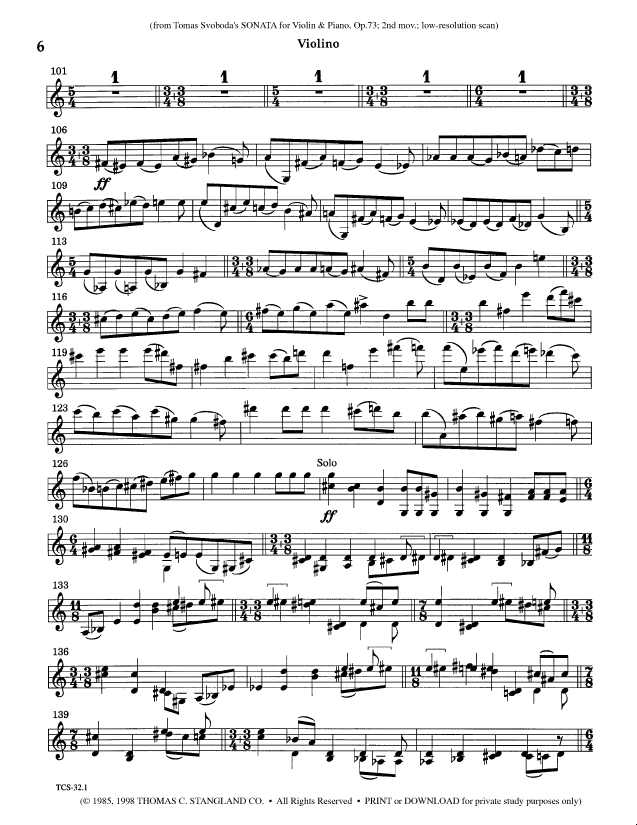 Sheet music